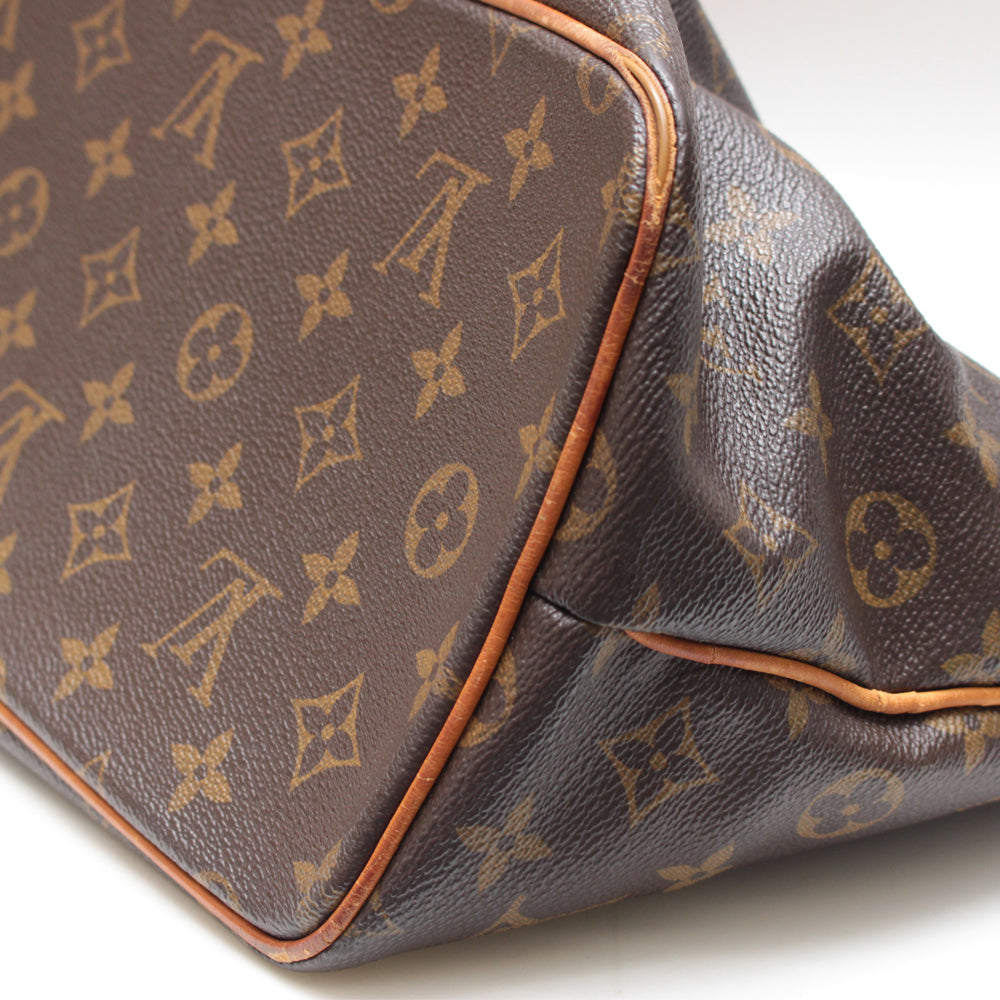 Louis Vuitton Palermo PM Monogram Handbag Brown