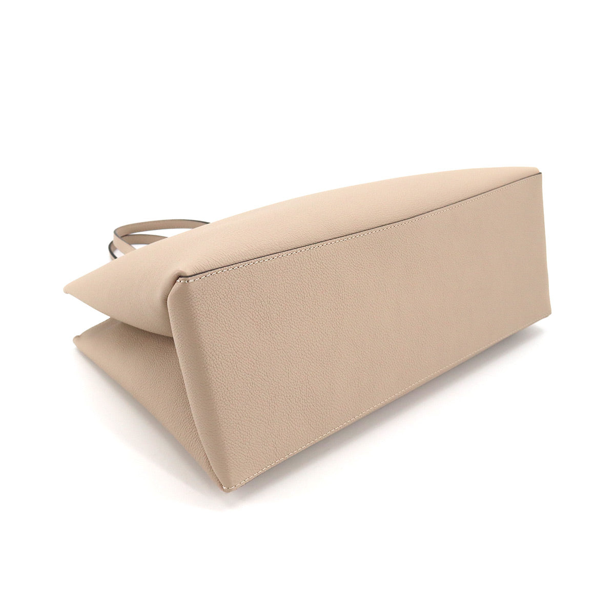 Louis Vuitton Lockme Shopper Tote Bag Leather Greige Gold Hardware