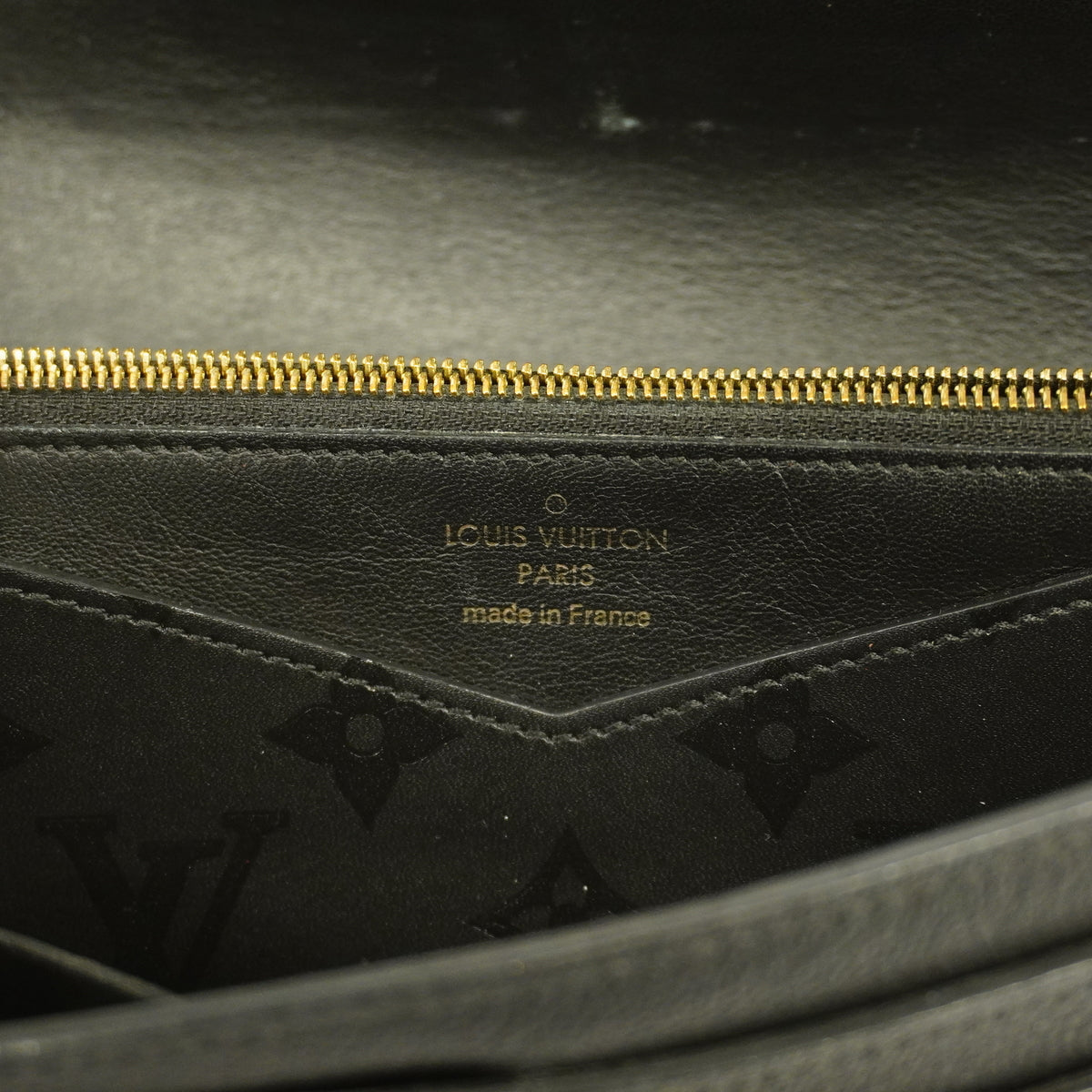 Louis Vuitton Bifold Long Wallet Monogram Pattern Portefeuille Verry Noir