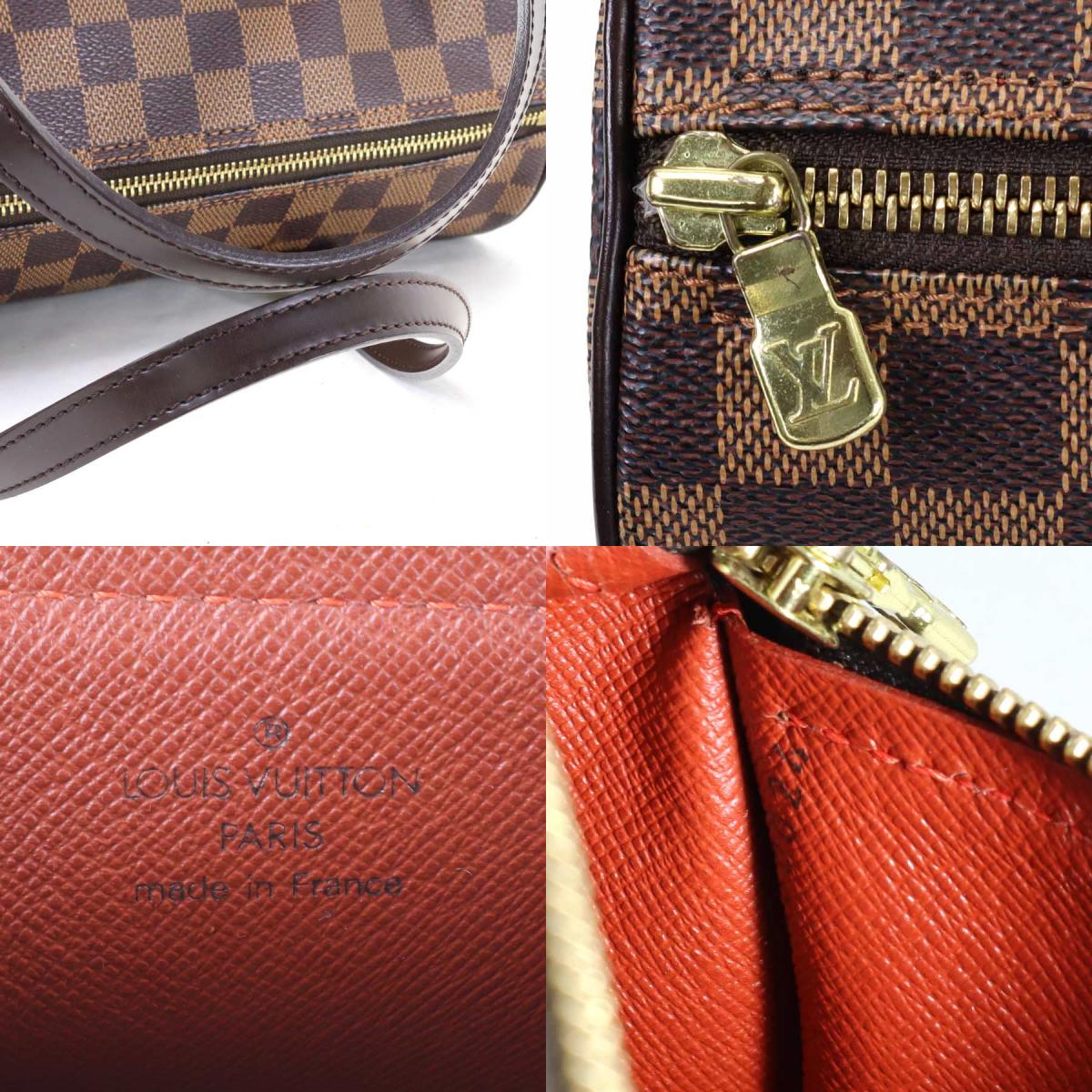 Louis Vuitton Damier Ebene Papillon 30 Shoulder Bag