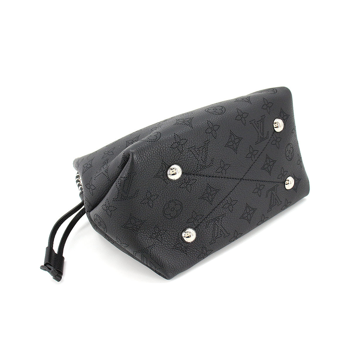 Louis Vuitton Mahina Bella 2 Way Shoulder Hand Bag Leather Noir