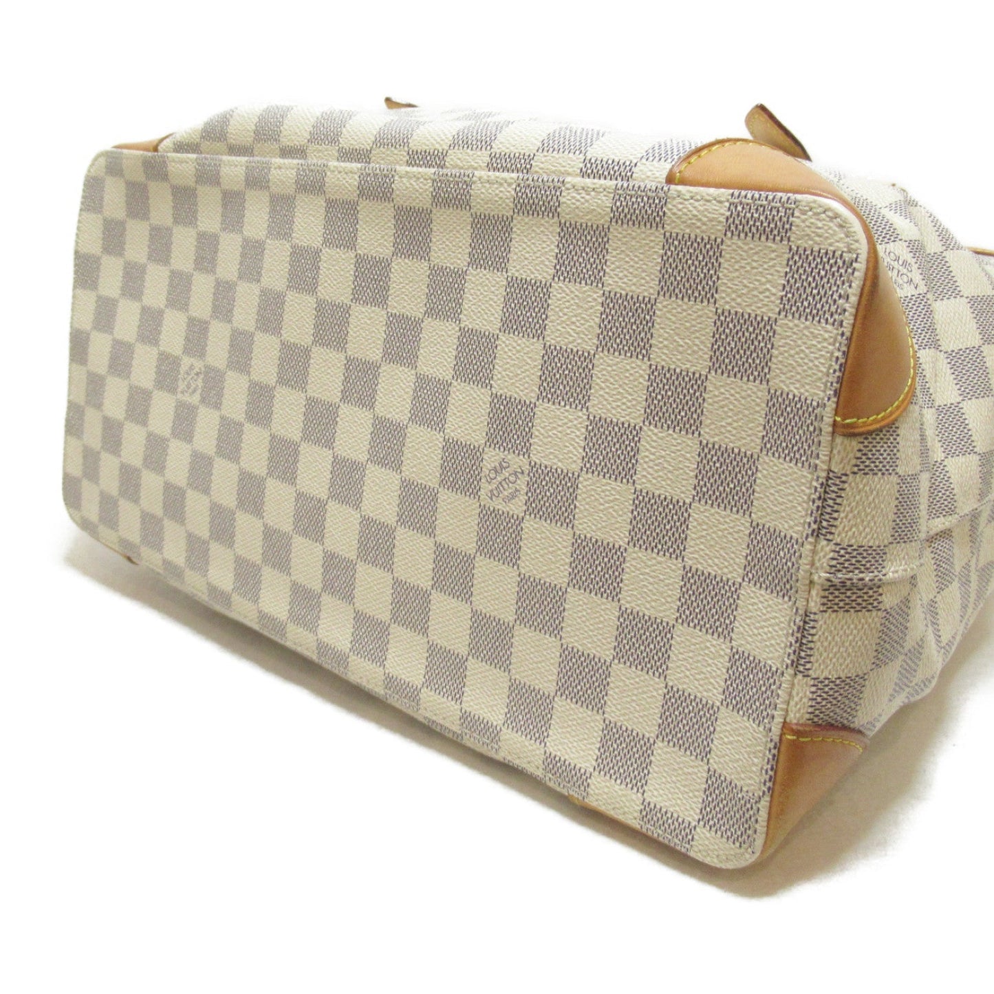 Louis Vuitton Hampstead MM Tote Damier Azur White