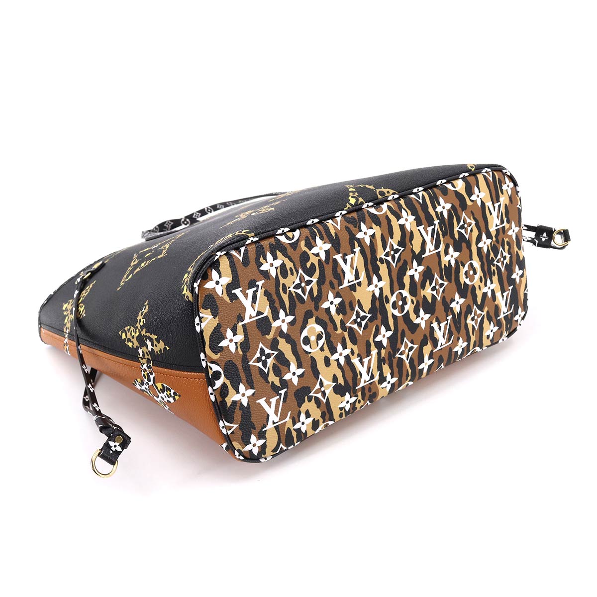 Louis Vuitton Monogram Jungle Neverfull MM Tote Bag Noir