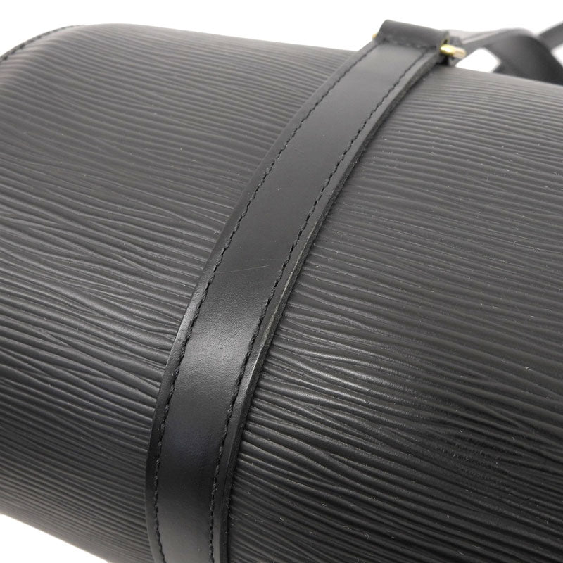 Louis Vuitton Epi Soufflot Noir Black Handbag