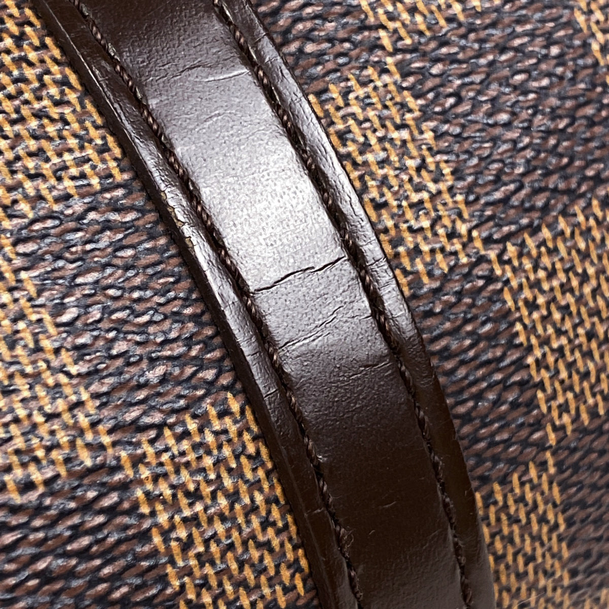 Louis Vuitton Papillon 30 Barrel Bag Cylindrical Handbag Damier