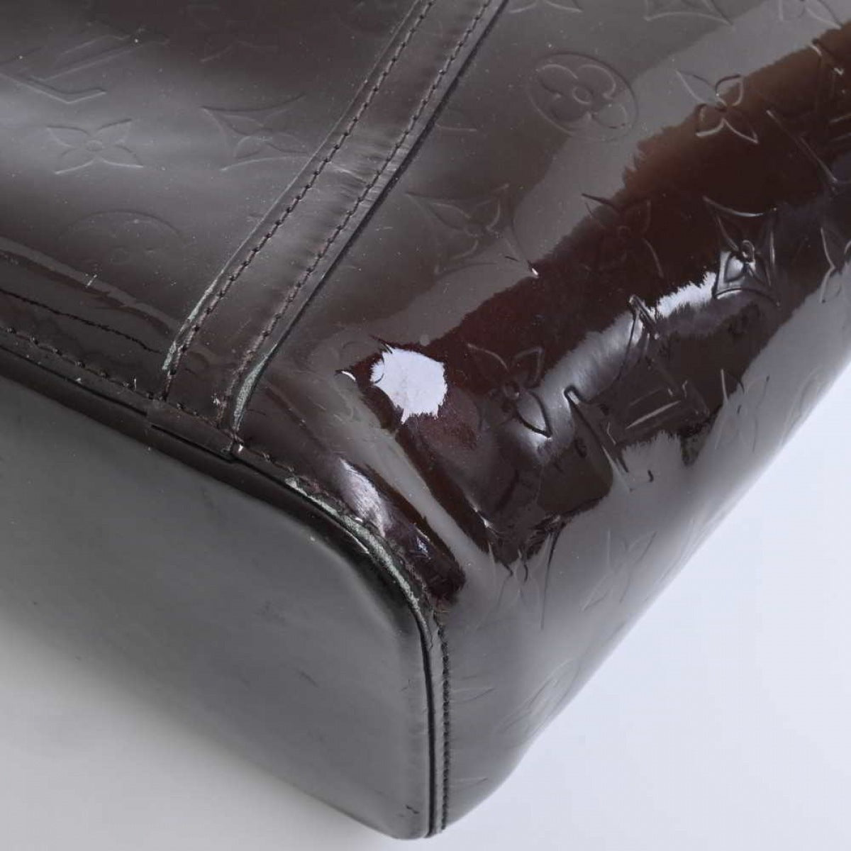 Louis Vuitton Avalon GM Tote Bag Rouge Fauvist Patent Leather