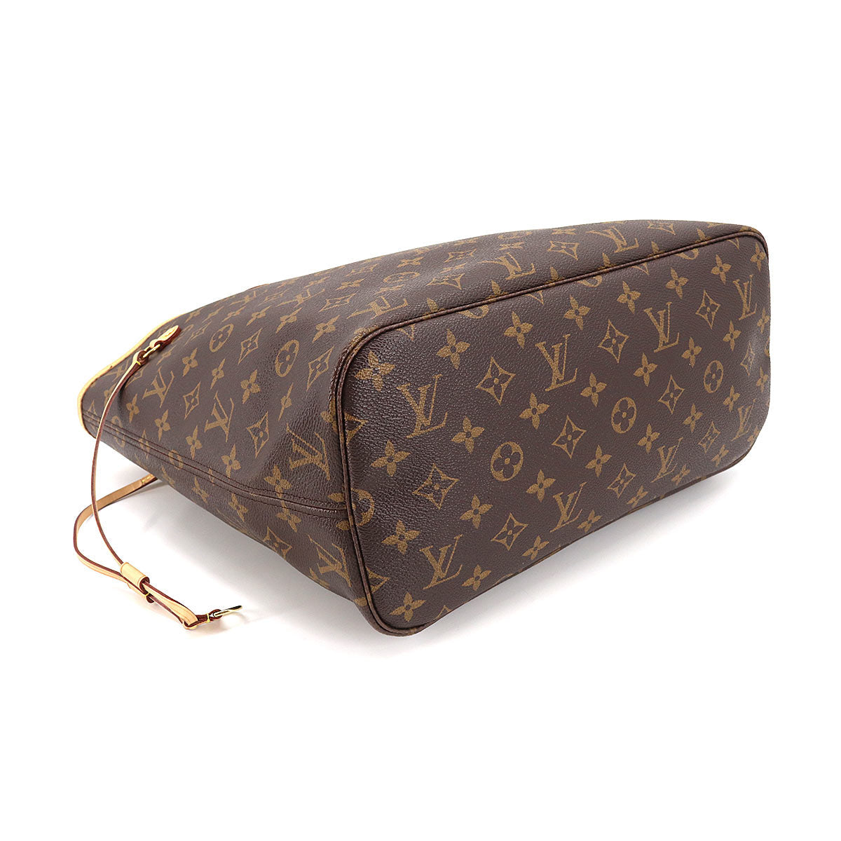 Louis Vuitton Monogram Neverfull MM Tote Bag Brown