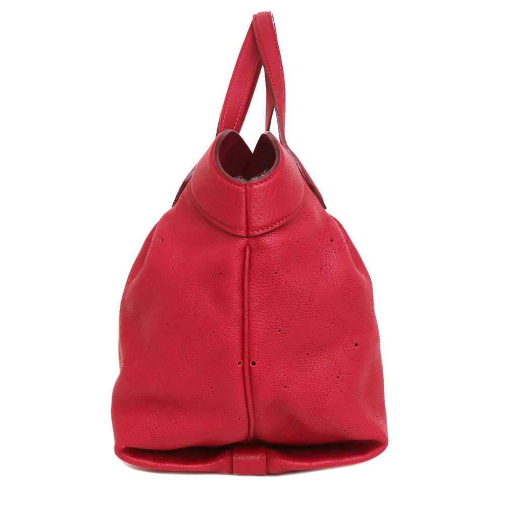 Louis Vuitton Mahina Leather Cirrus PM Shoulder Bag Red