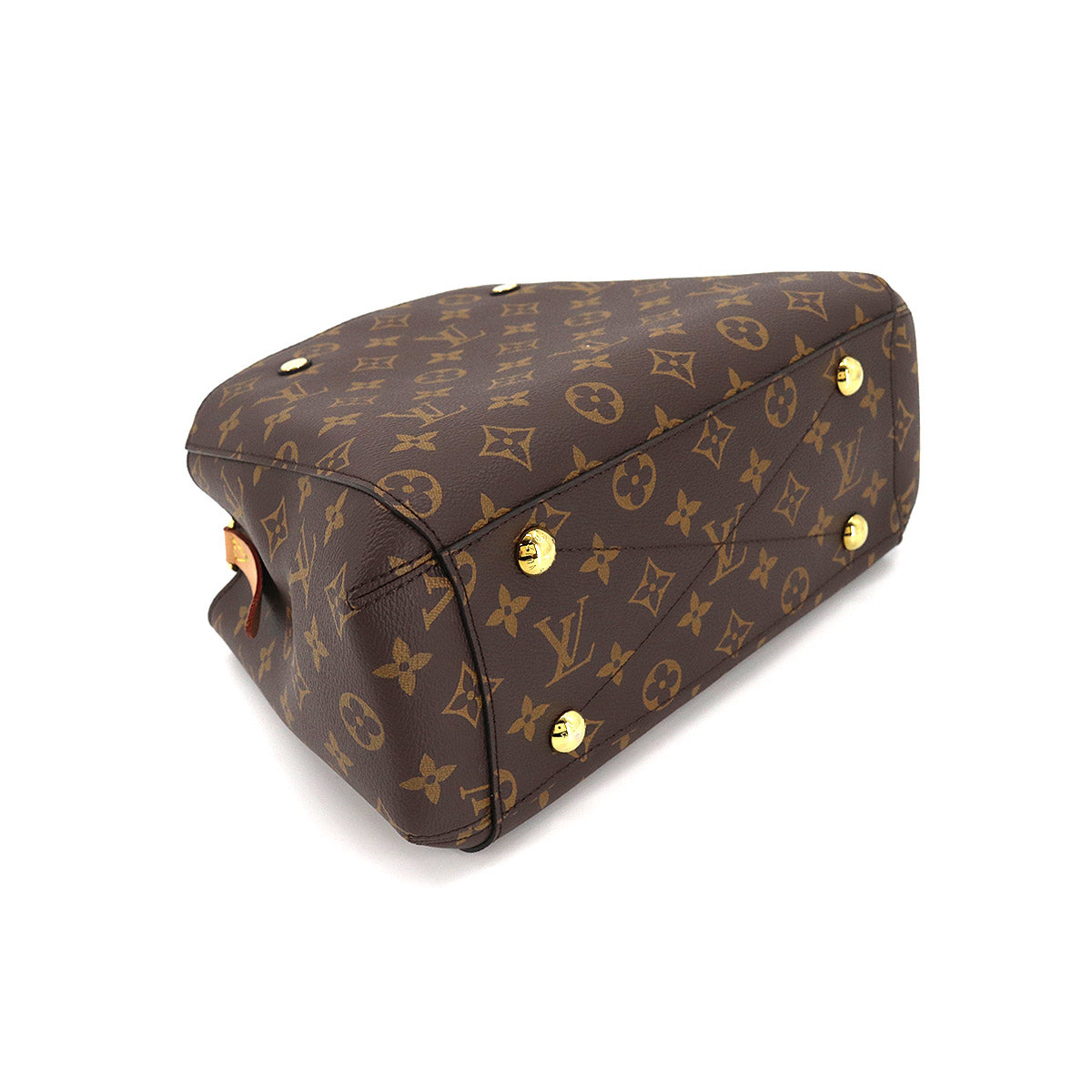 Louis Vuitton Monogram Montaigne BB 2 Way Hand Shoulder Bag Brown