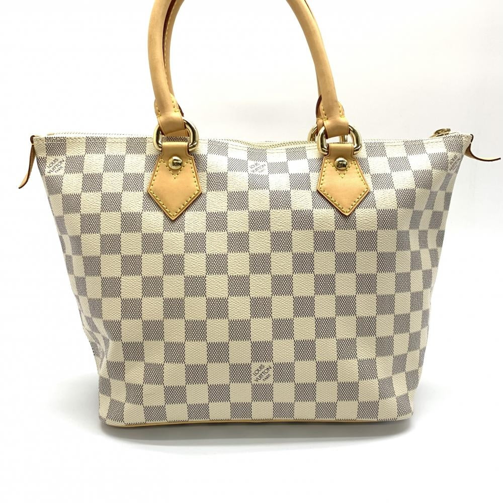 Louis Vuitton Saleya PM Damier Azur White Shoulder Bag