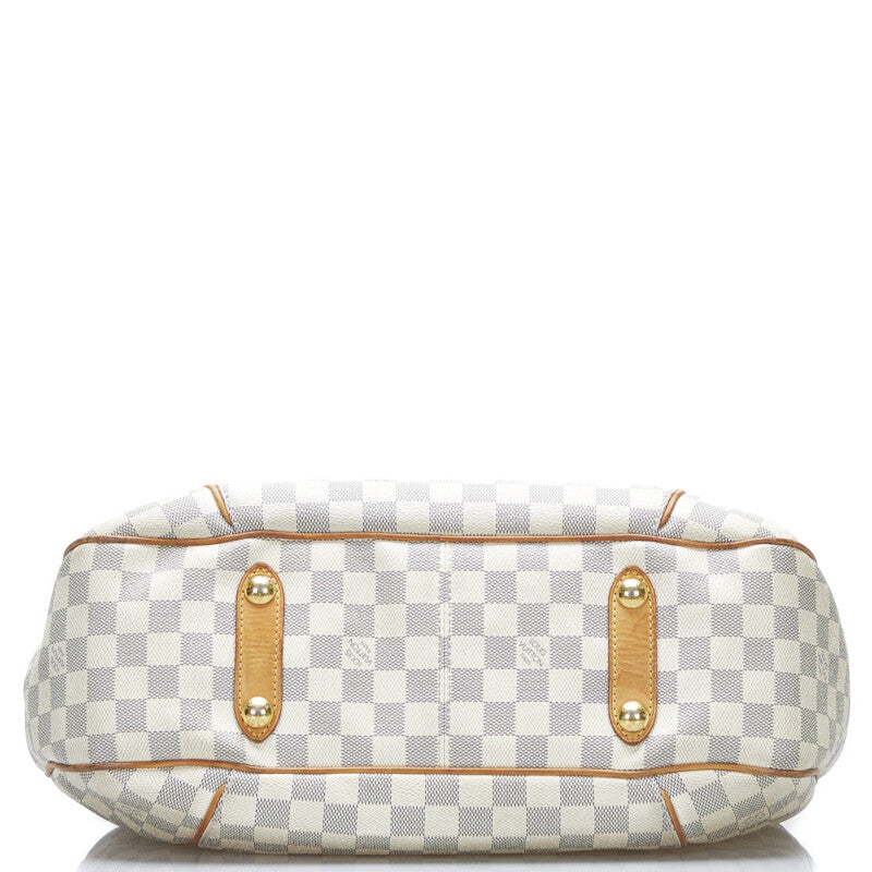 Louis Vuitton Damier Azur Galliera PM Shoulder Bag White