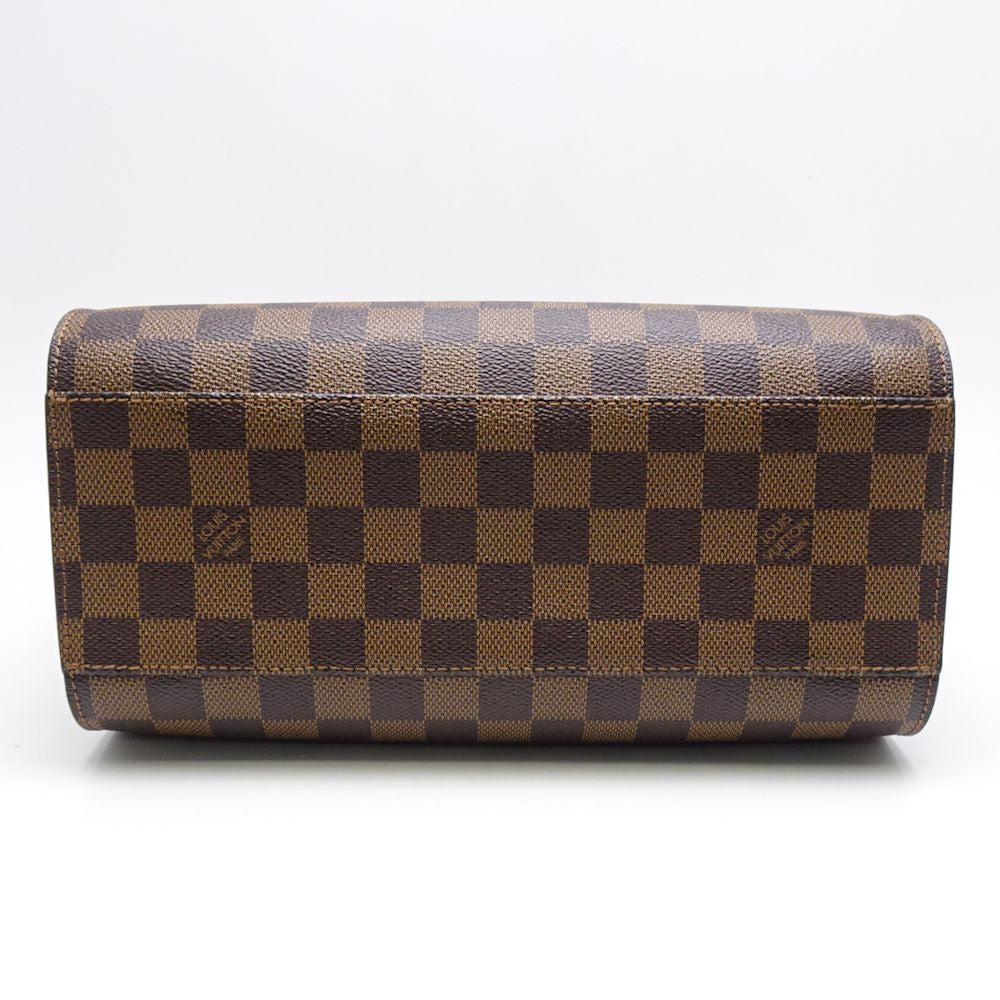 Louis Vuitton Damier Triana Ebene Handbag