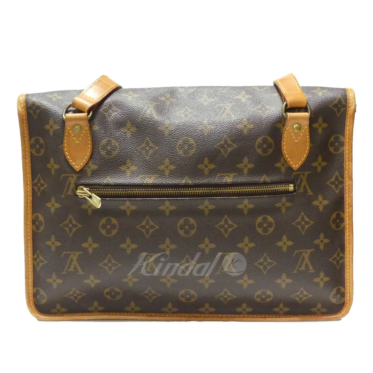 Louis Vuitton Monogram Sack Bass Shoulder Bag Brown