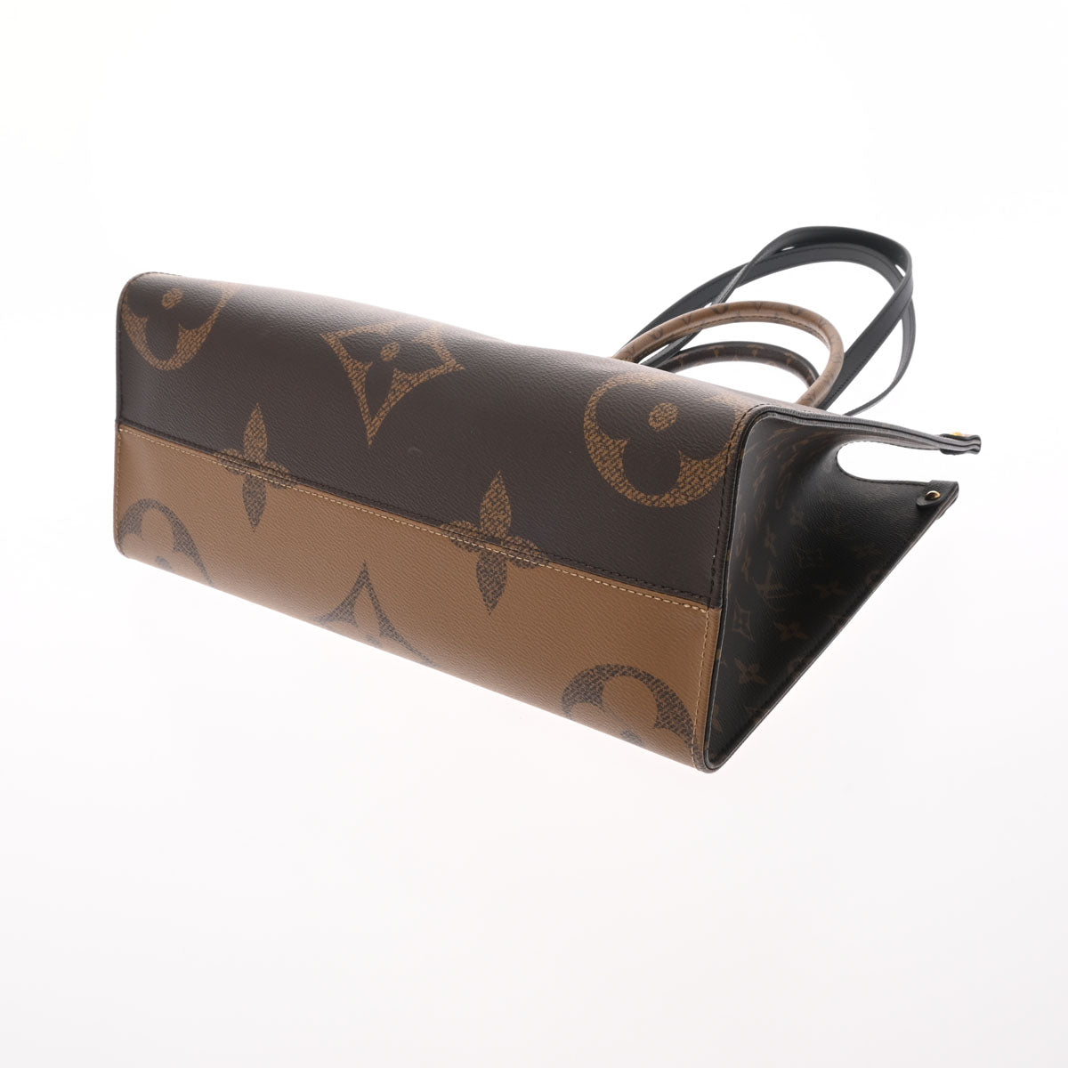 Louis Vuitton Monogram Reverse On The Go MM Brown