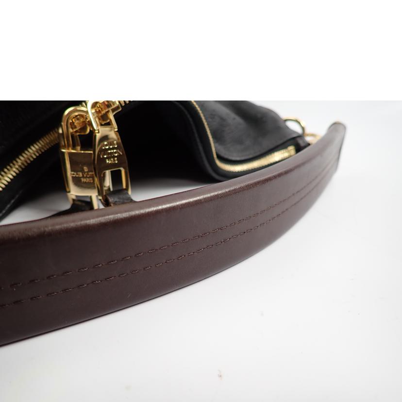 Louis Vuitton Selene PM Handbag Mahina Leather Black