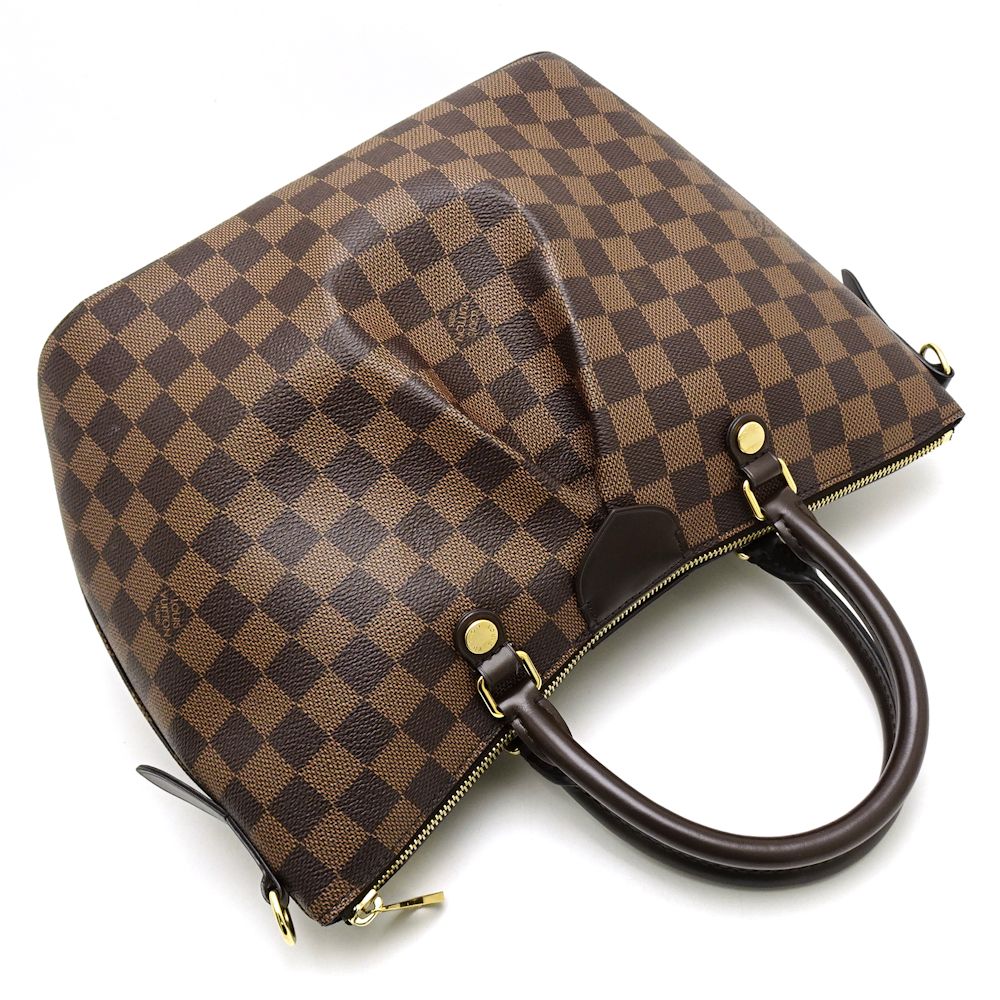 Louis Vuitton Damier Sienna MM Ebene 2WAY Bag Brown