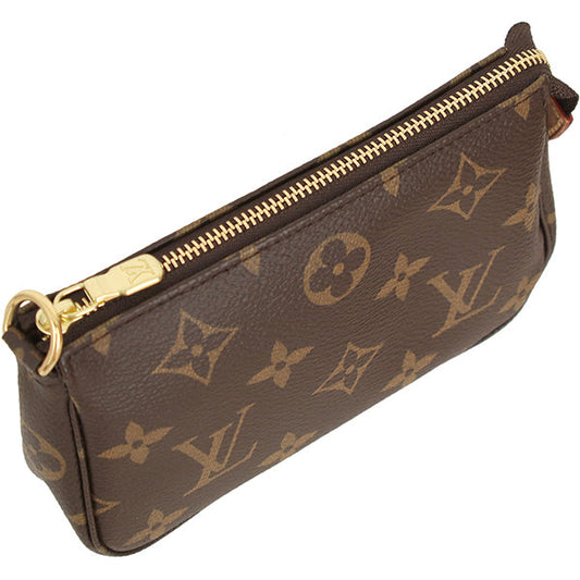 Louis Vuitton Chain Pouch Mini Handbag Monogram