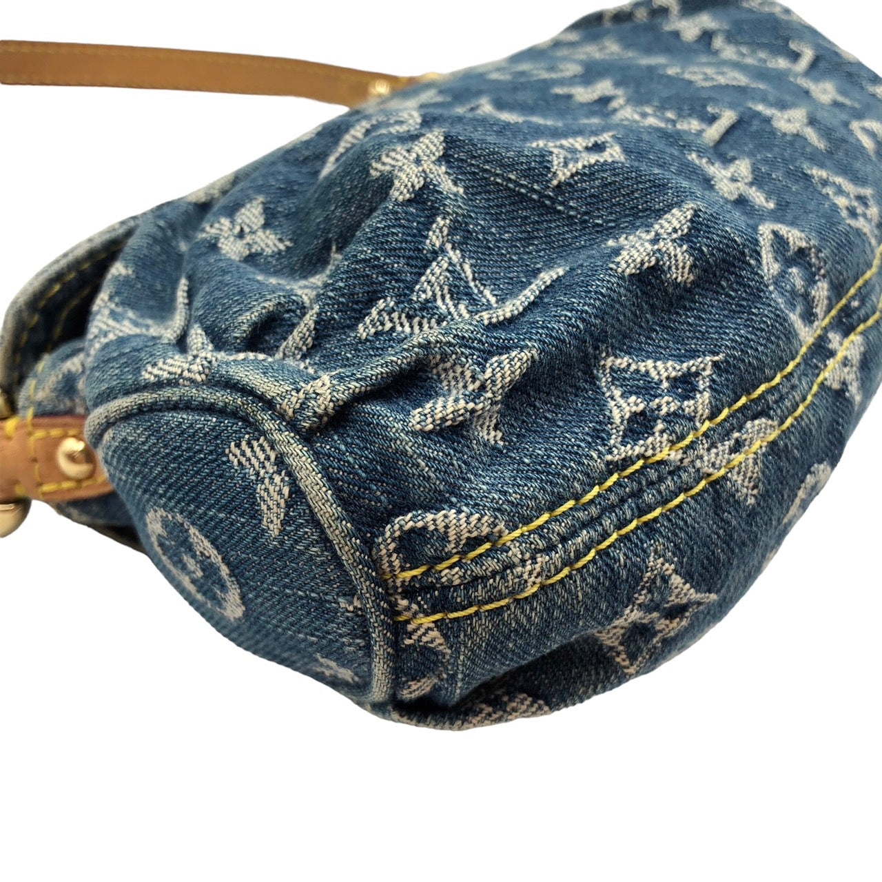 Louis Vuitton Pleaty Monogram Denim Mini Shoulder Bag