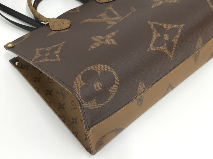 Louis Vuitton 2way Tote Bag On The Go MM  Monogram Reverse Giant