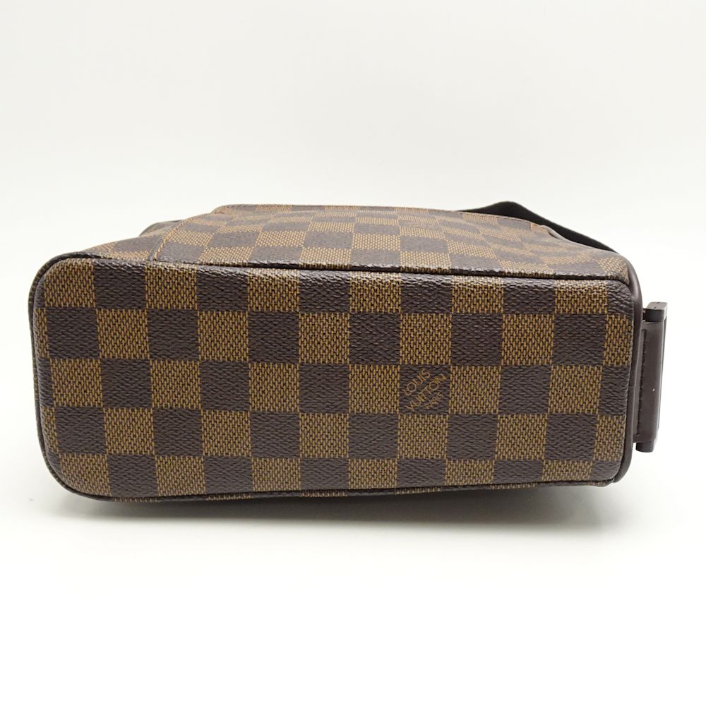 Louis Vuitton Damier Olaf PM Ebene diagonal shoulder bag brown