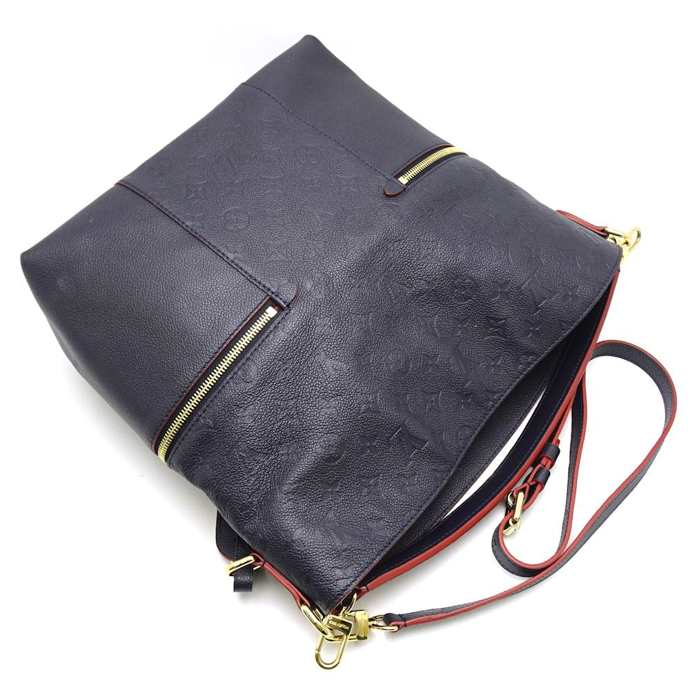Louis Vuitton Emplant Melie Marine Rouge Shoulder Bag Blue