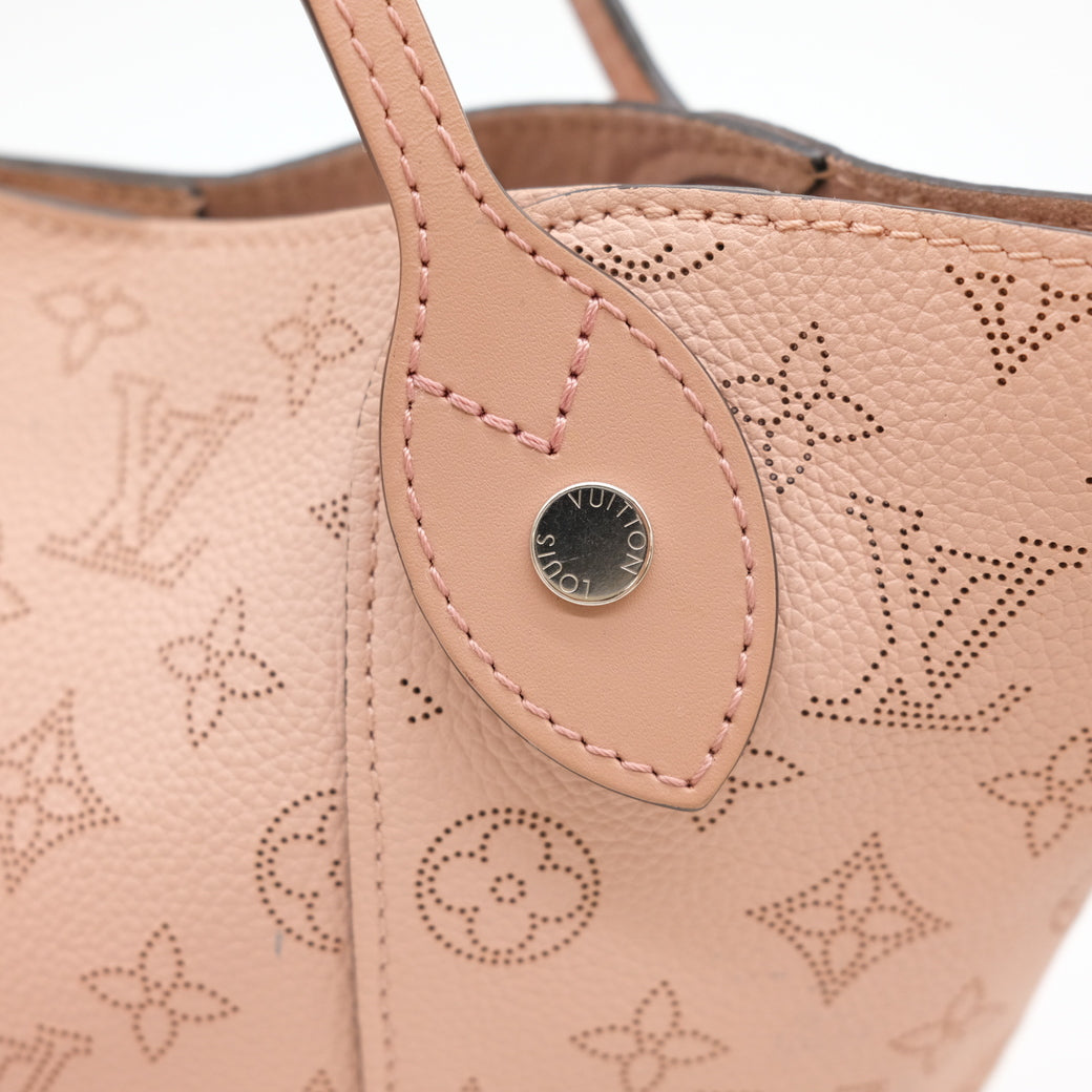 Louis Vuitton Mahina Hina PM Tote Shoulder Bag Monogram Leather Rosewood Pink