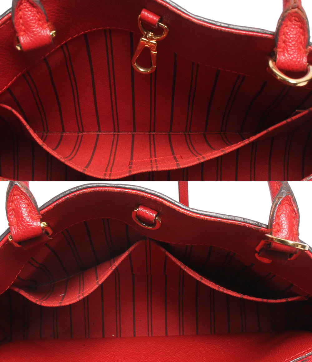 Louis Vuitton 2way Handbag Montaigne MM Monogram Empreinte