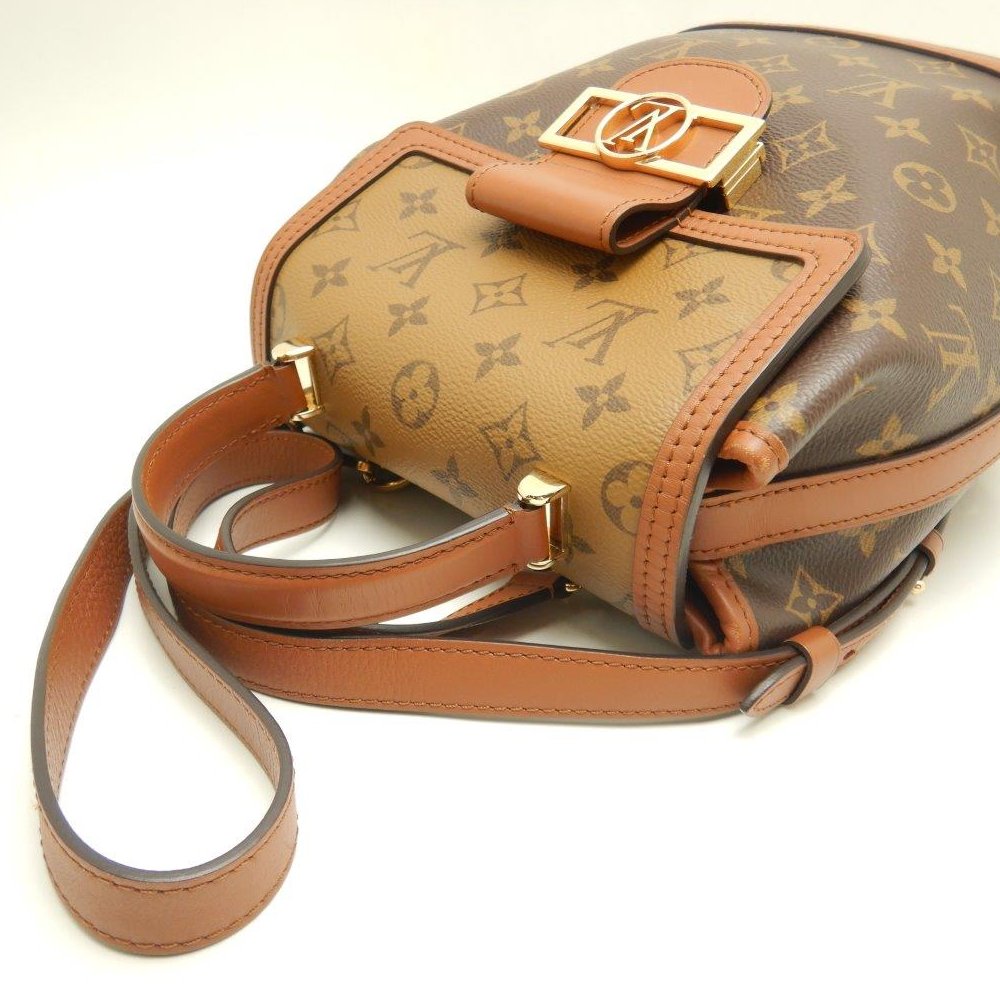 Louis Vuitton  Monogram Reverse Dauphine Backpack Brown