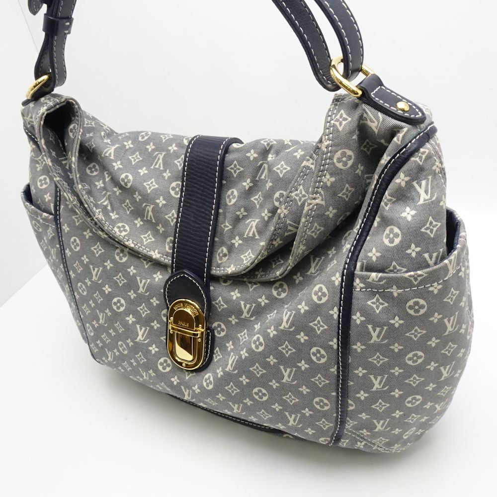 Louis Vuitton Monogram Ideal Romance Ankle Shoulder Bag Blue