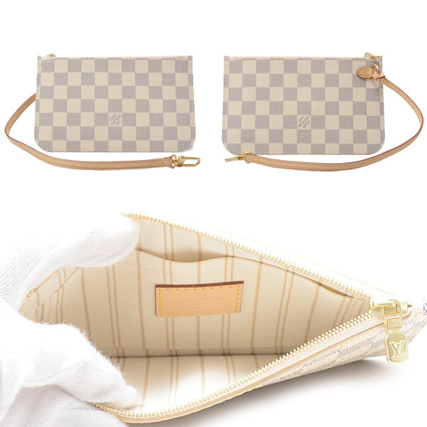 Louis Vuitton  Damier Azur Neverfull PM Handbag