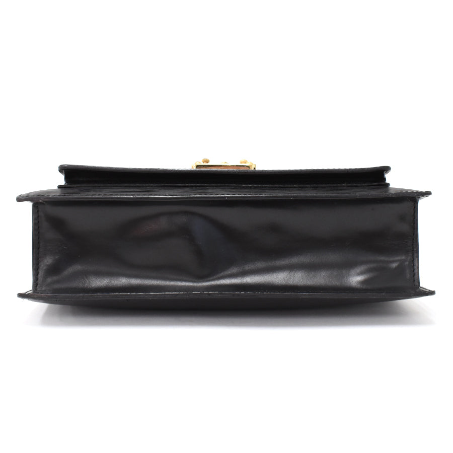 Louis Vuitton Monceau 2way Handbag Epi Leather Noir Black
