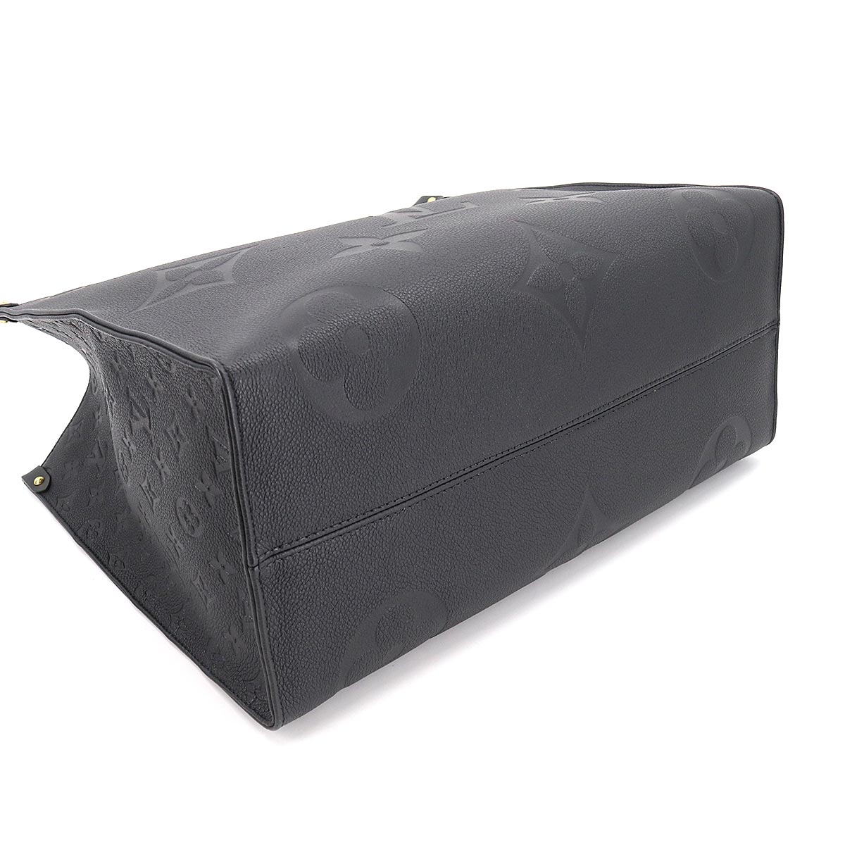 Louis Vuitton Monogram Implant Onthego GM 2 Way Tote Shoulder Bag Noir