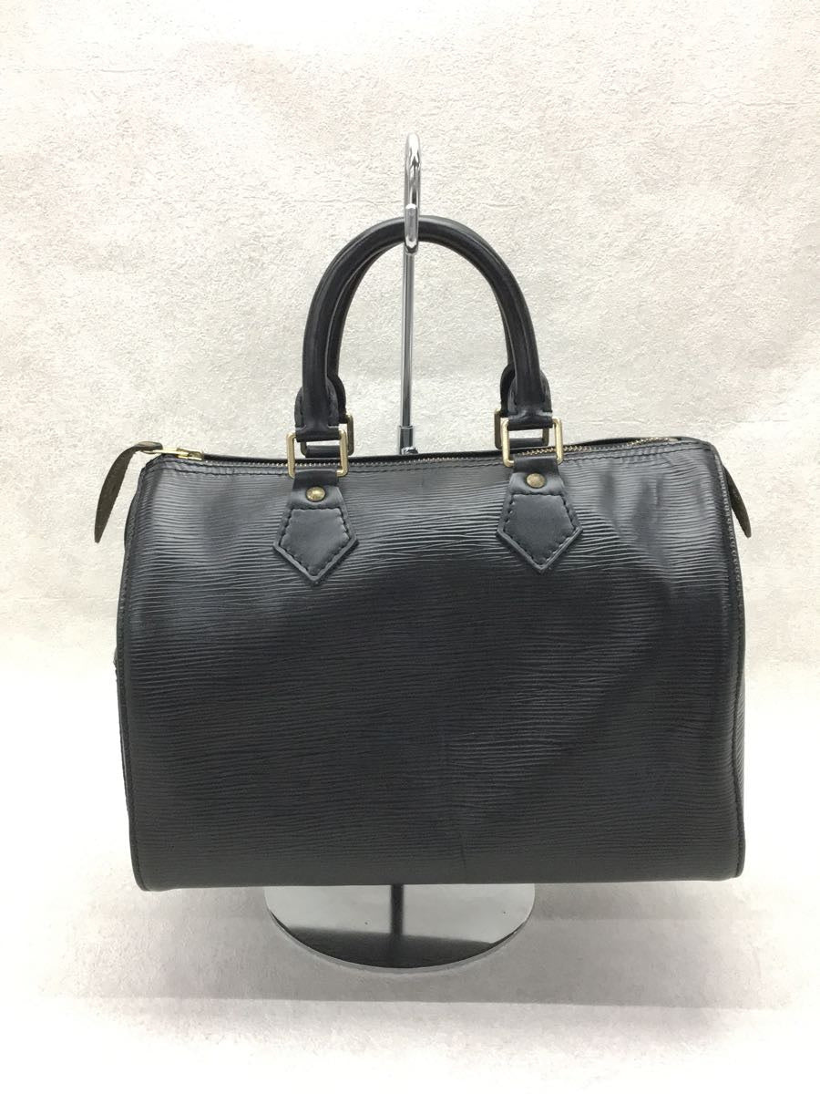 Louis Vuitton Speedy 25 Epi BLK Leather Black