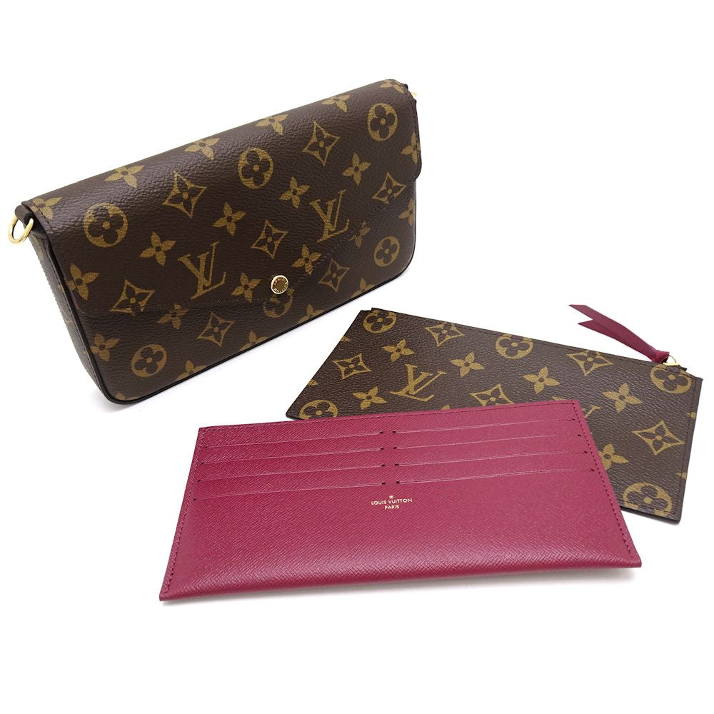 Louis Vuitton Pochette Felicie Shoulder Bag Monogram