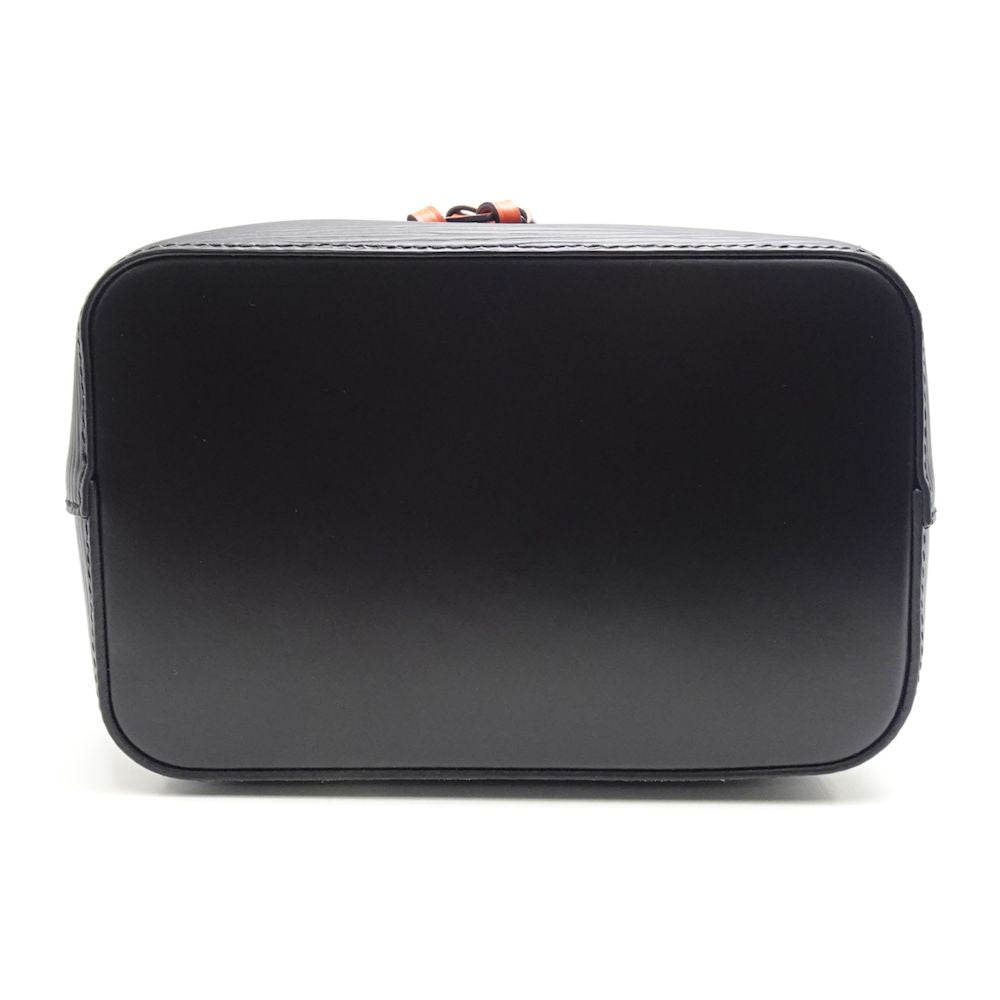 Louis Vuitton Epi Neonoe BB Noir Saffron Shoulder Bag Black
