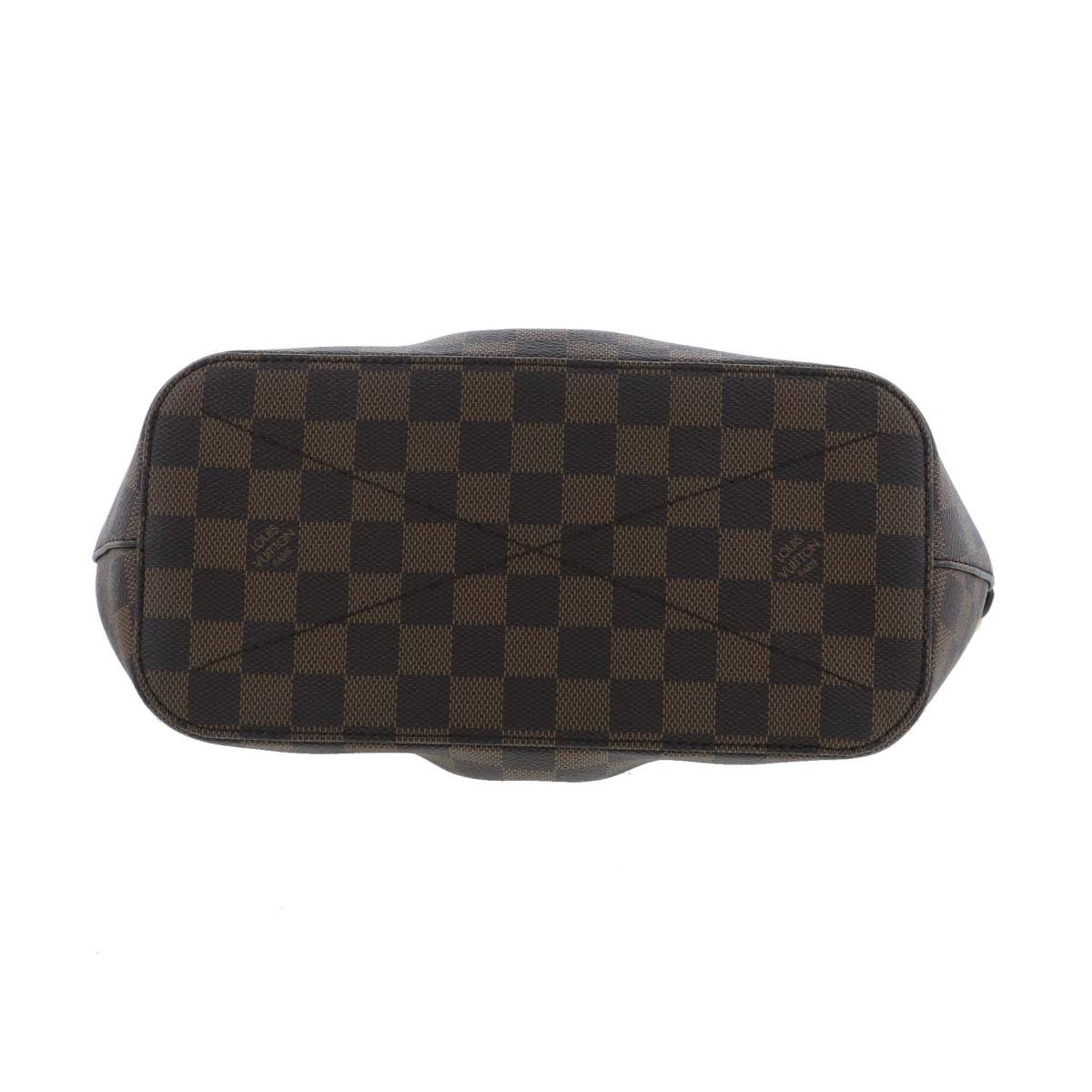 Louis Vuitton Siena PM Bag Shoulder Messenger Bag Damier Ebene Brown