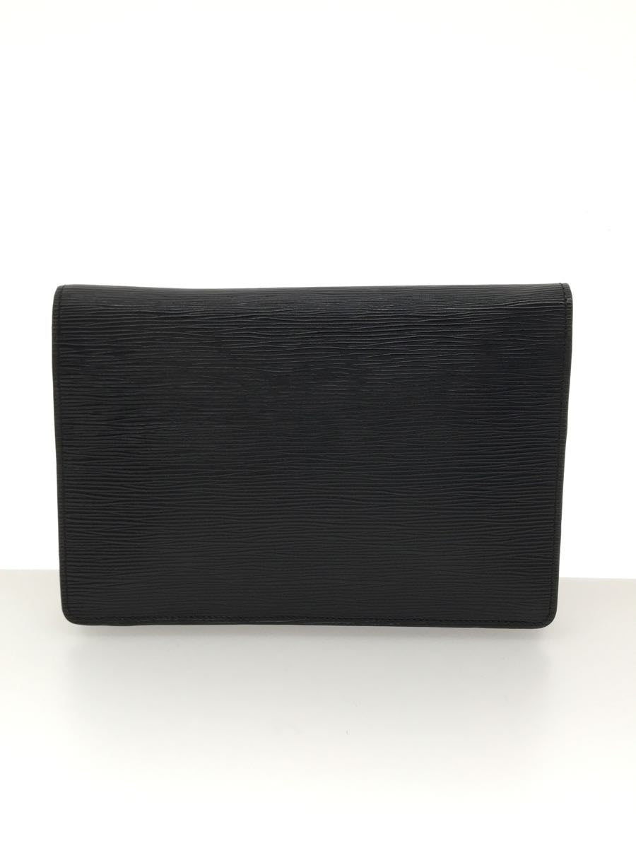 Louis Vuitton Pochette Dragonne Epi Black