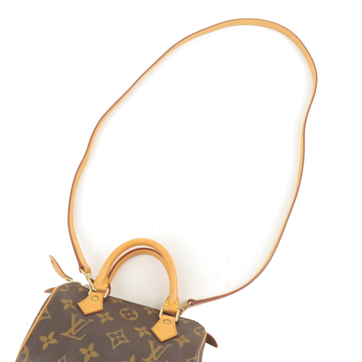 Louis Vuitton Monogram Mini Speedy Mini Boston Bag