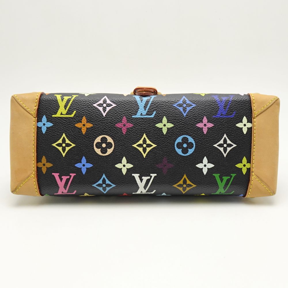 Louis Vuitton Multicolor Eliza Noir Semi-Shoulder Bag Black