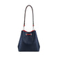 Louis Vuitton Noe Epi Shoulder Bag Black Red