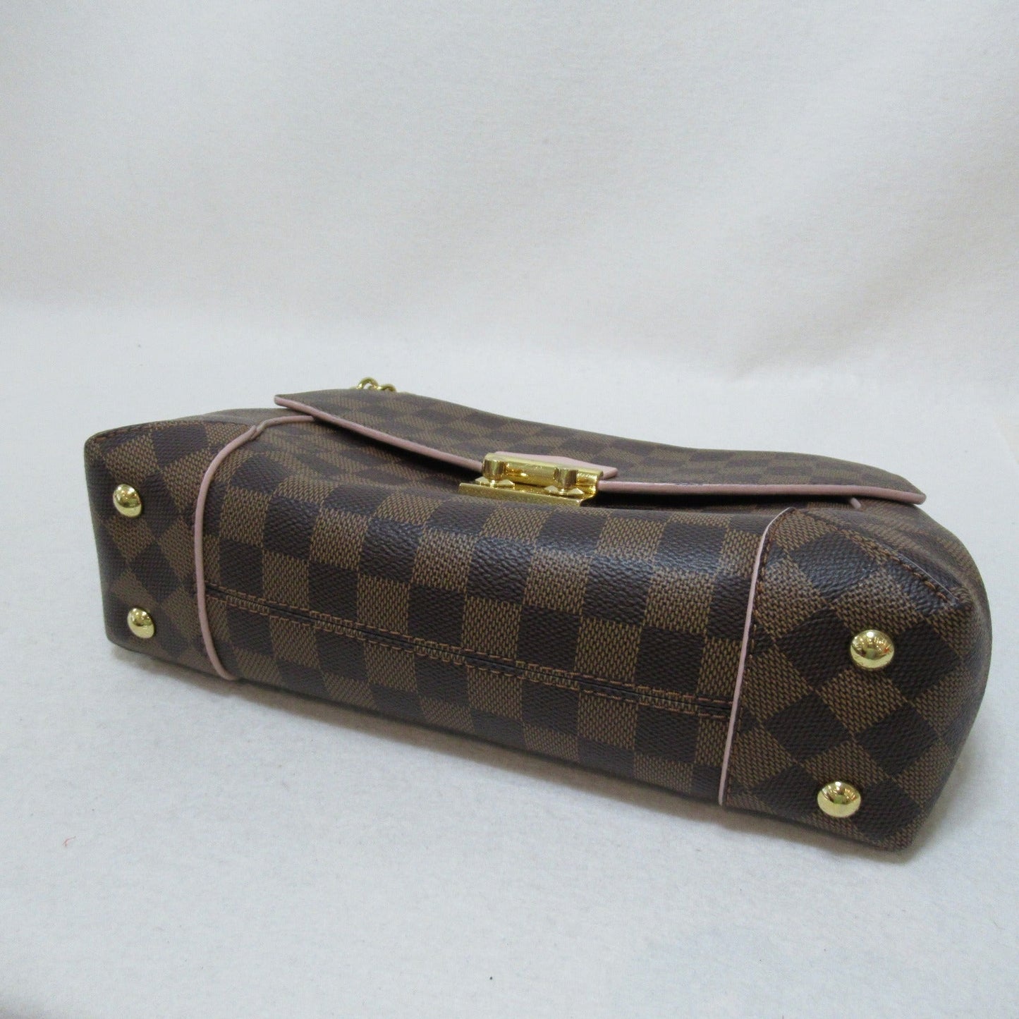 Louis Vuitton Kaisa Clutch Shoulder Bag  Pvc Coated Canvas