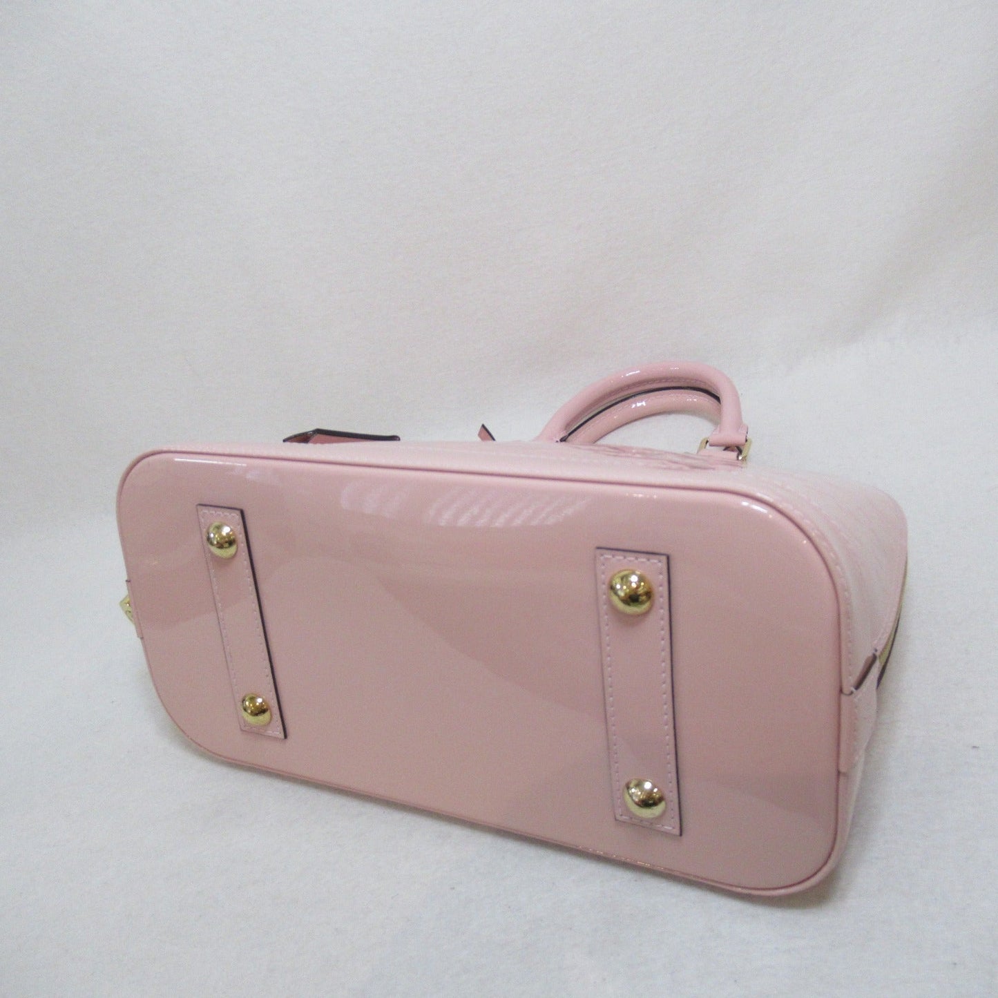Louis Vuitton Alma PM Handbag Enamel Vernis