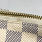 Louis Vuitton Totally PM Shoulder Bag Damier Azur White