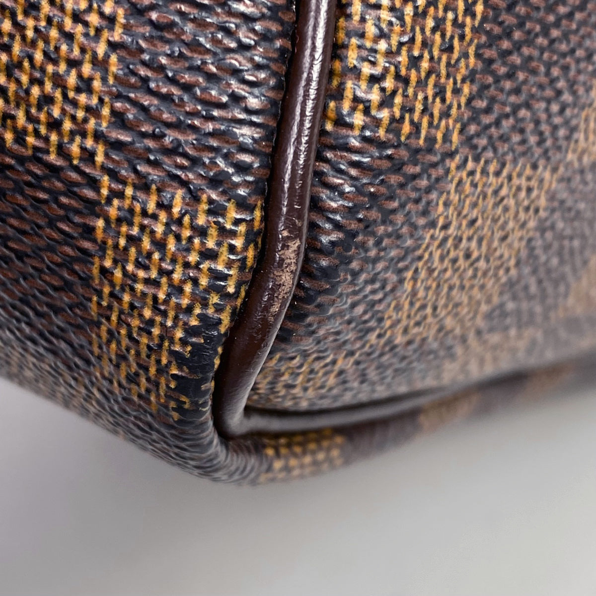 Louis Vuitton Speedy 30 Handbag Boston Handbag Damier Brown