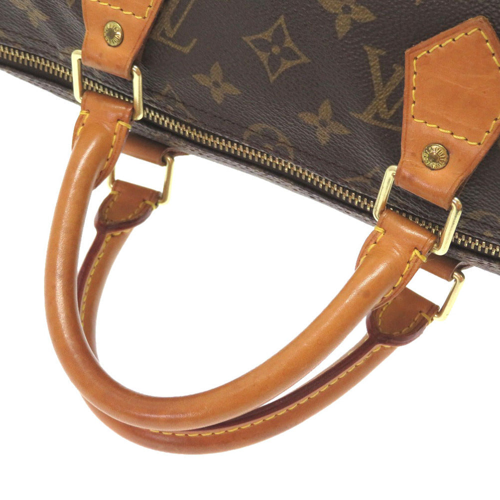 Louis Vuitton Monogram Speedy 35 Handbag Bag LV