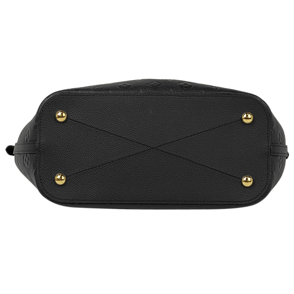 Louis Vuitton Mazarine MM Shoulder Bag Monogram Implant Noir Black