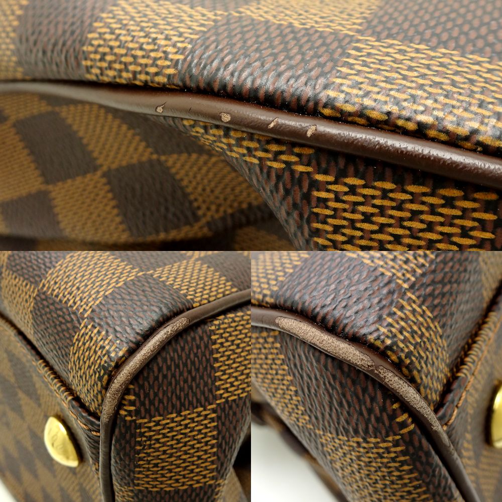 Louis Vuitton Damier Trevi PM Shoulder Bag 2WAY Ebene