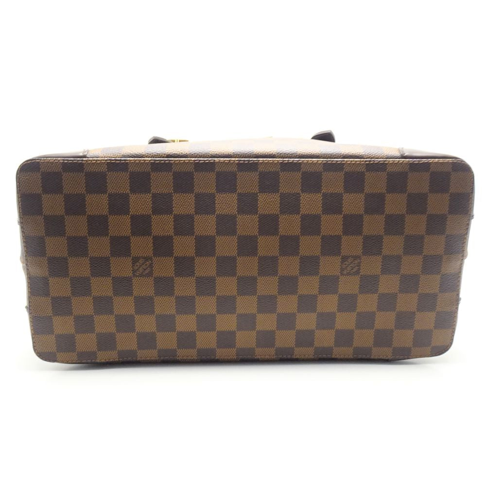 Louis Vuitton Damier Hampstead MM Ebene Tote Bag Brown