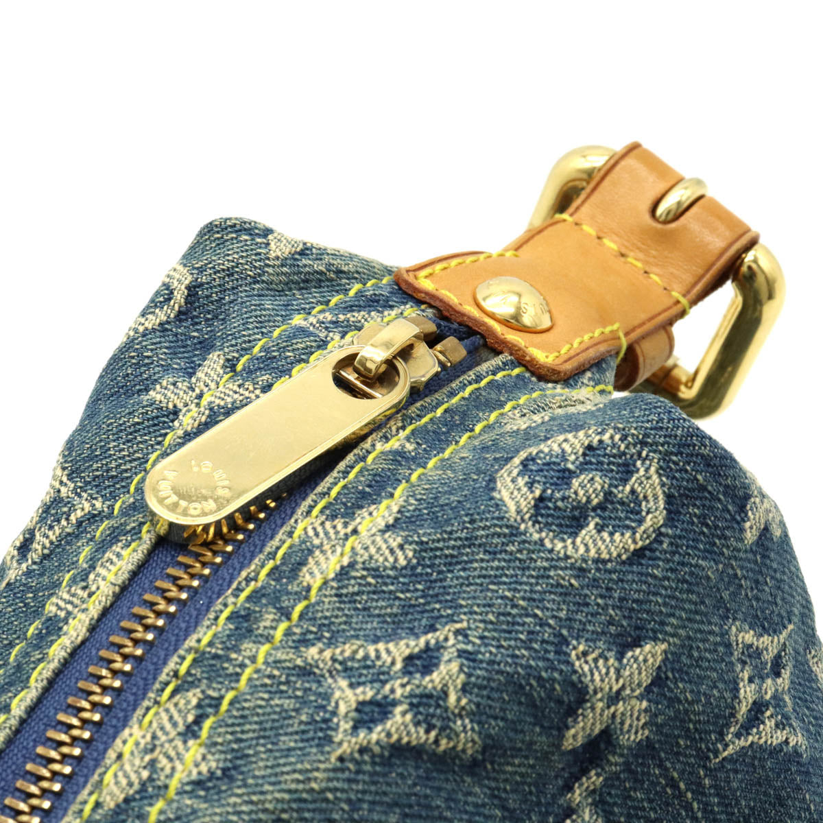 Louis Vuitton Monogram Denim Baggy PM Shoulder Bag