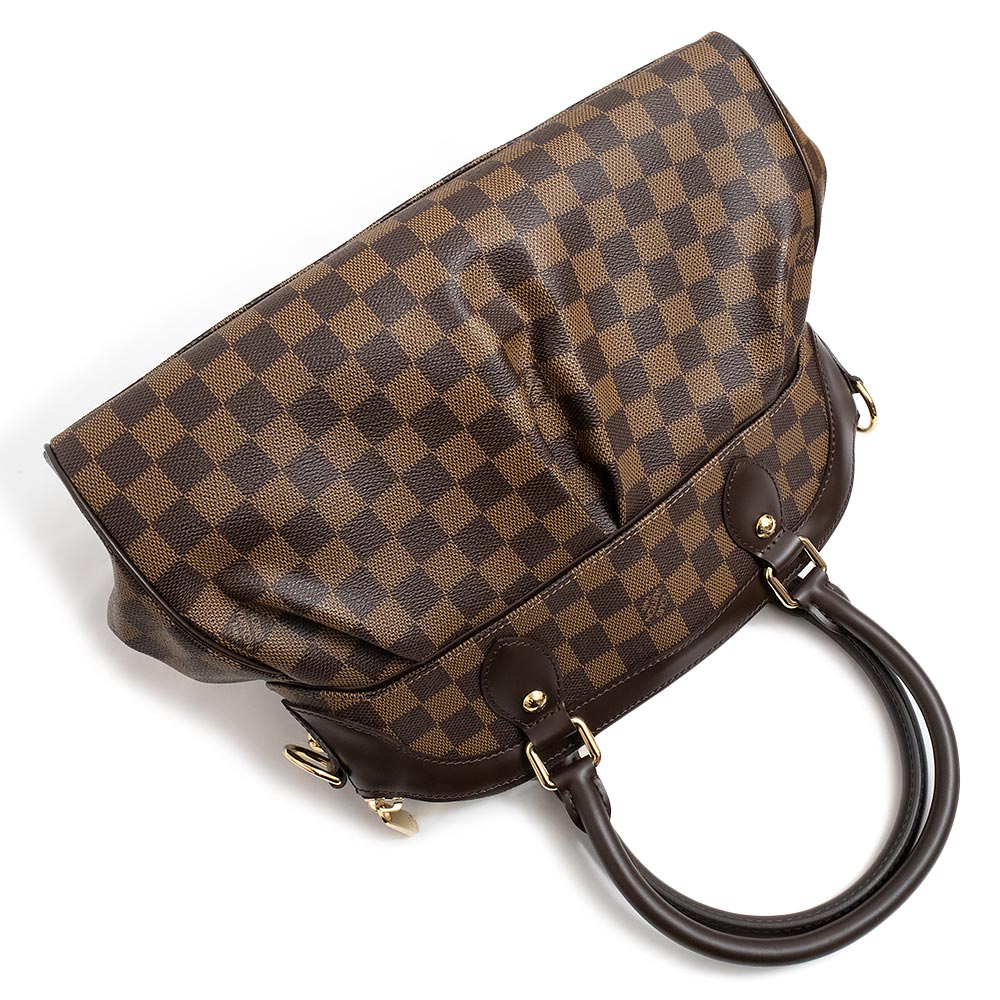 Louis Vuitton Trevi PM 2way Handbag Shoulder Bag Damier Brown
